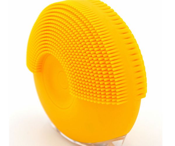 電動硅膠潔面儀，聲波臉部按摩儀-硅膠刷