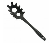 家用硅膠湯勺，吃火鍋長柄漏勺_硅膠廚具