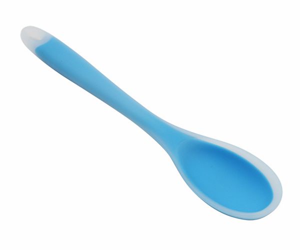嬰兒軟硅膠勺子，寶寶用硅膠飯勺