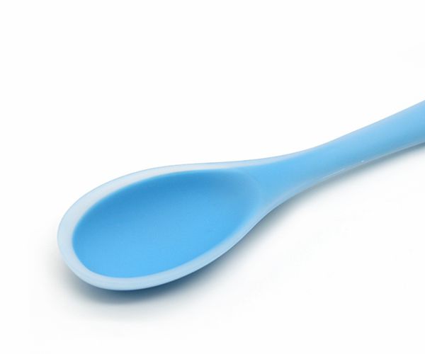 嬰兒軟硅膠勺子，寶寶用硅膠飯勺