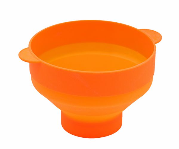 旅游硅膠折疊碗，戶外便攜硅膠折疊餐具